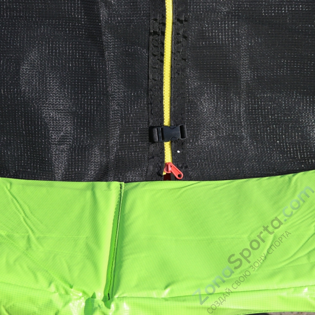 Батут DFC Jump 12ft складной, c сеткой, цвет apple green Батут DFC Jump 12ft складной, c сеткой, цвет apple green