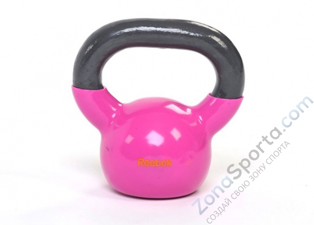 Гиря 2,5 кг Reebok Kettlebell  Magenta  (лиловый) RAWT-18002MG