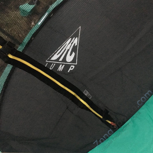 Батут DFC Jump 14ft складной, c сеткой, цвет green Батут DFC Jump 14ft складной, c сеткой, цвет green