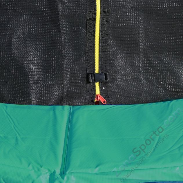 Батут DFC Jump 14ft складной, c сеткой, цвет green Батут DFC Jump 14ft складной, c сеткой, цвет green