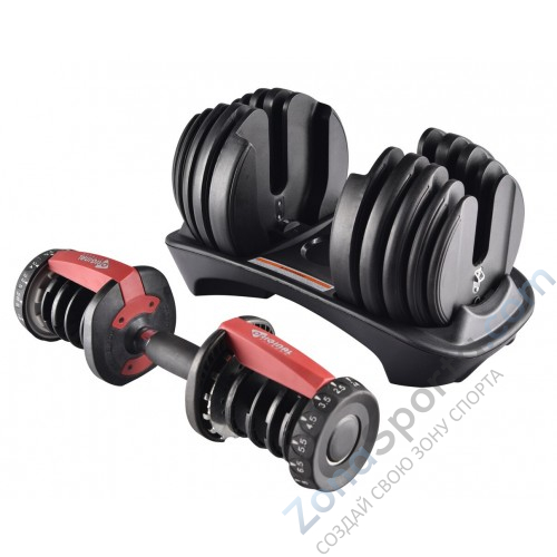 Регулируемая гантель Original Fitness 24 кг Регулируемая гантель Original Fitness 24 кг