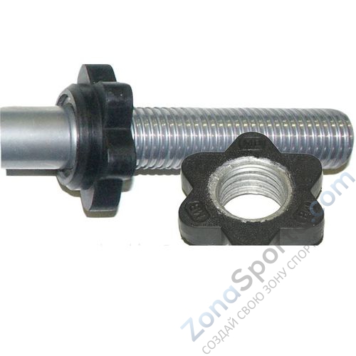 Гриф MB Barbell MB-BarM50-M490B для гантели, втулка 50 мм Гриф MB Barbell MB-BarM50-M490B для гантели, втулка 50 мм
