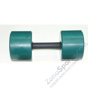 Гантель MB Barbell MB-Fit-8 обрезиненная