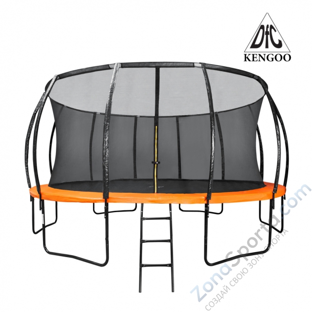 Батут DFC Trampoline Kengoo с сеткой 17FT-TR-E-BAS