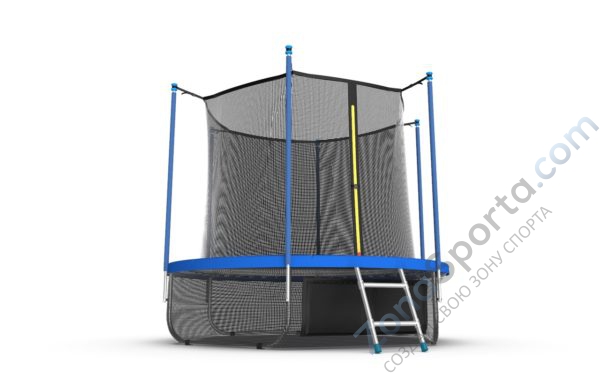 Батут Evo Jump Internal 8ft (Sky) с нижней сетью Батут Evo Jump Internal 8ft (Sky) с нижней сетью