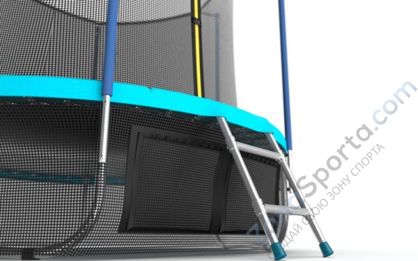 Батут Evo Jump Internal 8ft (Wave) с нижней сетью Батут Evo Jump Internal 8ft (Wave) с нижней сетью