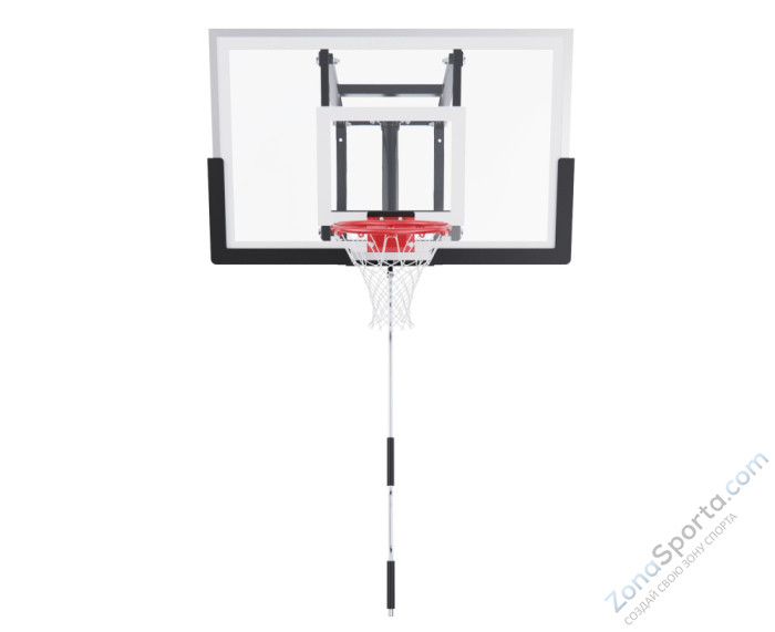 Баскетбольный щит DFC со съёмным регулятором высоты, стекло 6 мм, 110 х 70 см Баскетбольный щит DFC со съёмным регулятором высоты, стекло 6 мм, 110 х 70 см