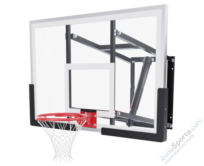 Баскетбольный щит DFC со съёмным регулятором высоты, стекло 6 мм, 120 х 80 см Баскетбольный щит DFC со съёмным регулятором высоты, стекло 6 мм, 120 х 80 см