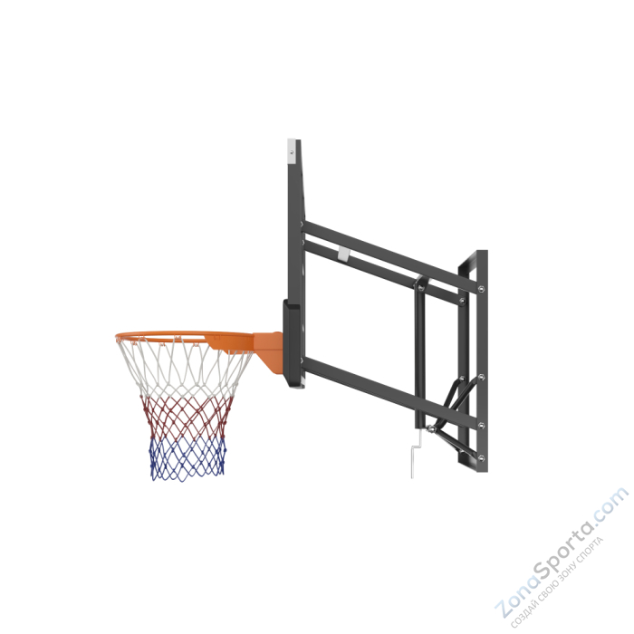 Баскетбольный щит регулируемый UNIX Line B-Backboard-PC 50x32 R45 BSBS50APCBK Баскетбольный щит регулируемый UNIX Line B-Backboard-PC 50x32 R45 BSBS50APCBK