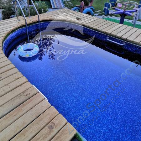 Бассейн Лагуна ТМ248 овальный вкапываемый 6,4 х 3,05 х 1,25 м Бассейн Лагуна ТМ248 овальный вкапываемый 6,4 х 3,05 х 1,25 м