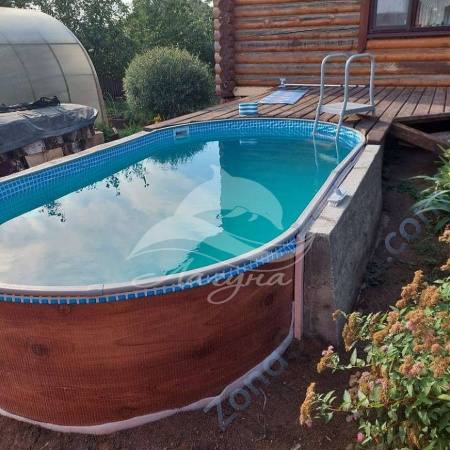 Бассейн Лагуна ТМ248 овальный вкапываемый 6,4 х 3,05 х 1,25 м Бассейн Лагуна ТМ248 овальный вкапываемый 6,4 х 3,05 х 1,25 м