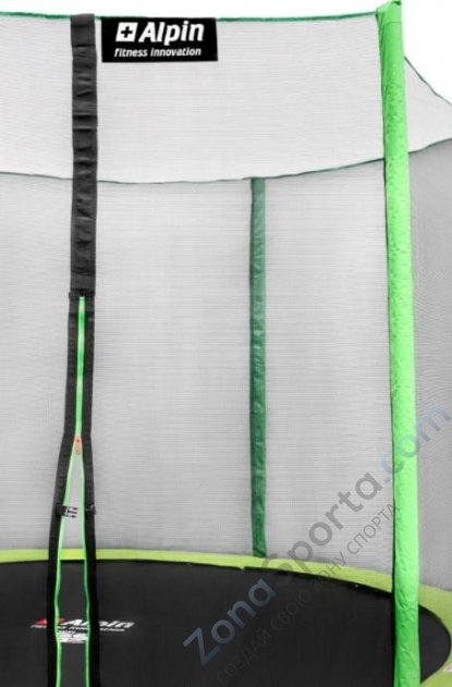 Батут Alpin 2,52 м с защитной сеткой и лестницей Батут Alpin 2,52 м с защитной сеткой и лестницей