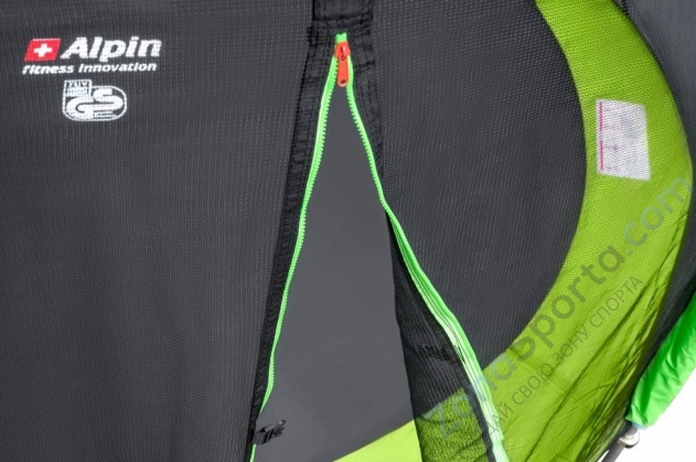 Батут Alpin 3,12 м с защитной сеткой и лестницей Батут Alpin 3,12 м с защитной сеткой и лестницей