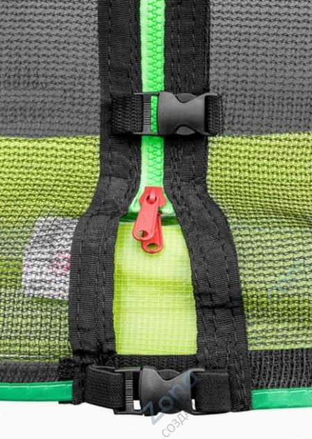 Батут Alpin 3,74 м с защитной сеткой и лестницей Батут Alpin 3,74 м с защитной сеткой и лестницей