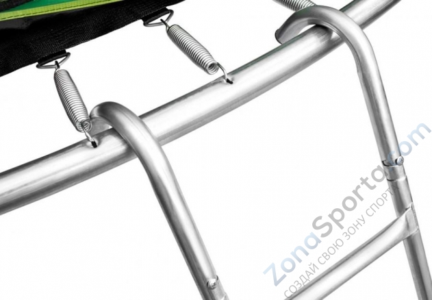 Батут Alpin 3,74 м с защитной сеткой и лестницей Батут Alpin 3,74 м с защитной сеткой и лестницей