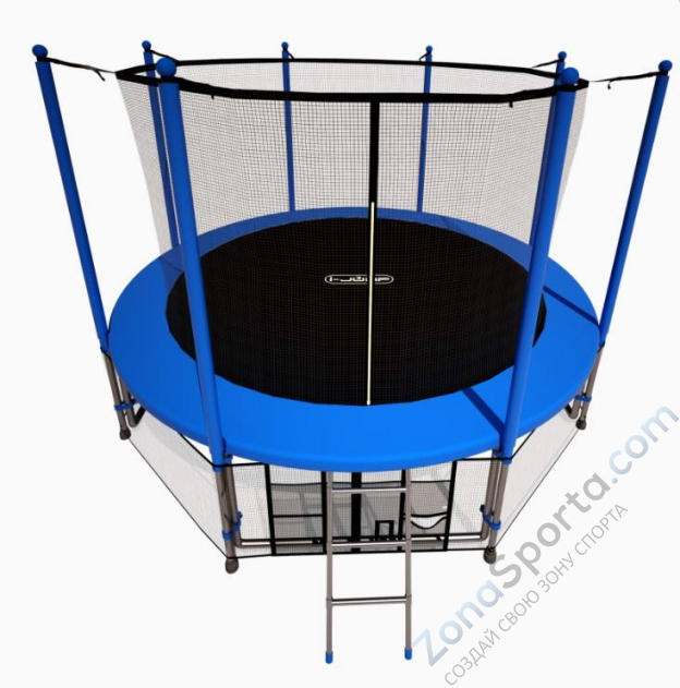 Батут i-Jump Classic 14ft blue Батут i-Jump Classic 14ft blue