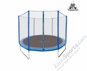 Батут DFC Trampoline Fitness с сеткой 12ft-TR-B