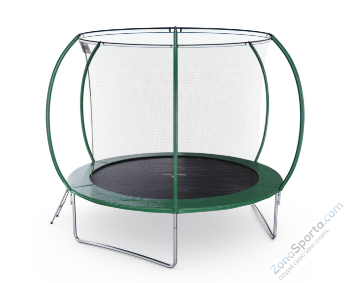 Батут DFC UltraSport 10 ft с внутренней сеткой / лестница в комплекте Батут DFC UltraSport 10 ft с внутренней сеткой / лестница в комплекте