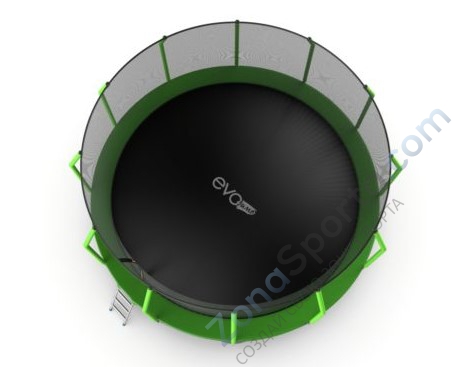 Батут Evo Jump Cosmo 16ft (Green) с нижней сетью Батут Evo Jump Cosmo 16ft (Green) с нижней сетью