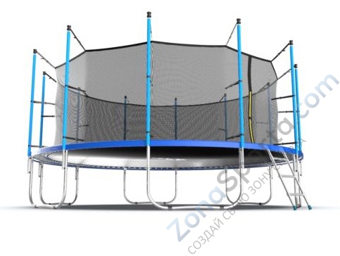 Батут Evo Jump Internal 16ft (Blue)  Батут Evo Jump Internal 16ft (Blue)