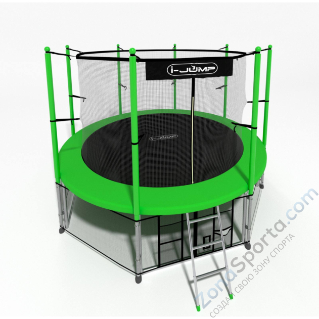 Батут i-Jump Classic 12ft green Батут i-Jump Classic 12ft green