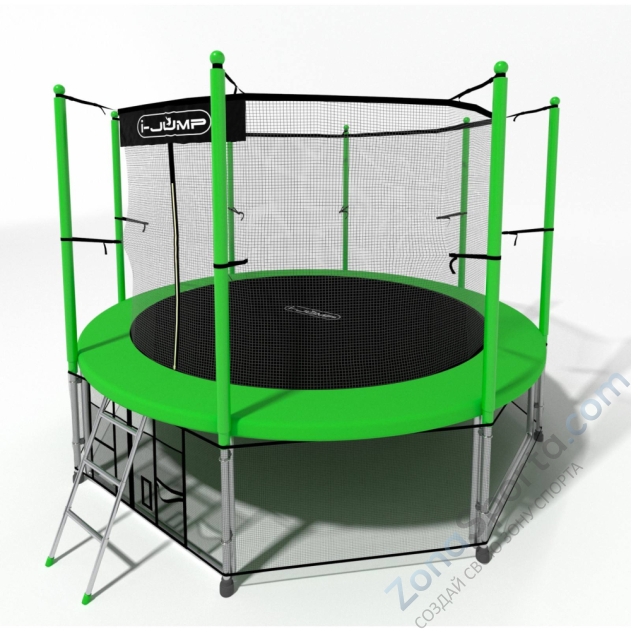 Батут i-Jump Classic 12ft green Батут i-Jump Classic 12ft green