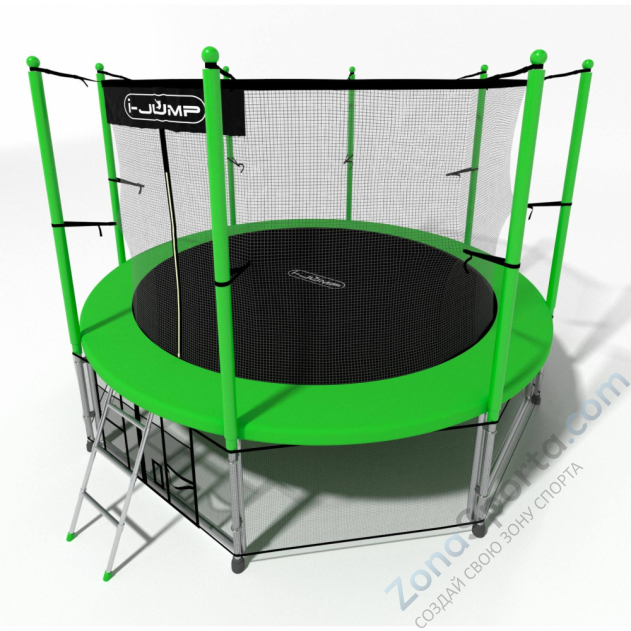 Батут i-Jump Classic 8ft green Батут i-Jump Classic 8ft green