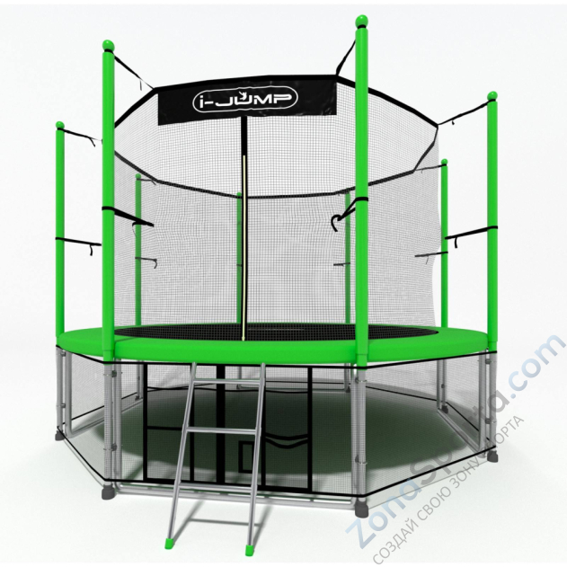 Батут i-Jump Classic 8ft green Батут i-Jump Classic 8ft green