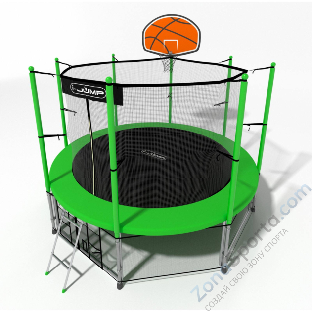 Батут i-Jump Basket 12ft green Батут i-Jump Basket 12ft green