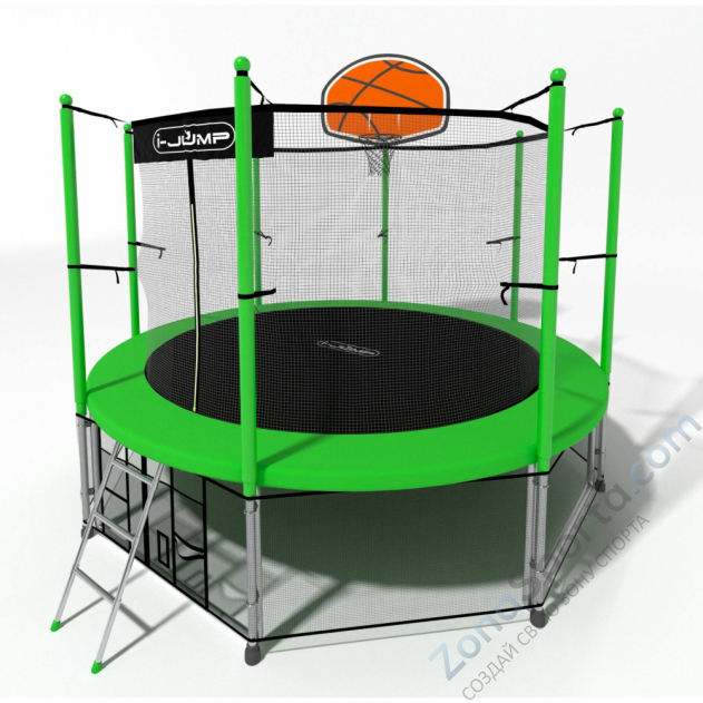 Батут i-Jump Basket 12ft green Батут i-Jump Basket 12ft green