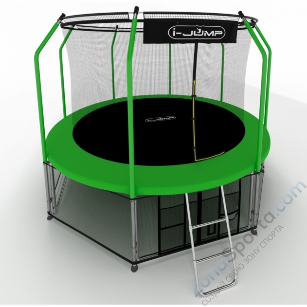 Батут i-Jump Elegant 14ft green Батут i-Jump Elegant 14ft green