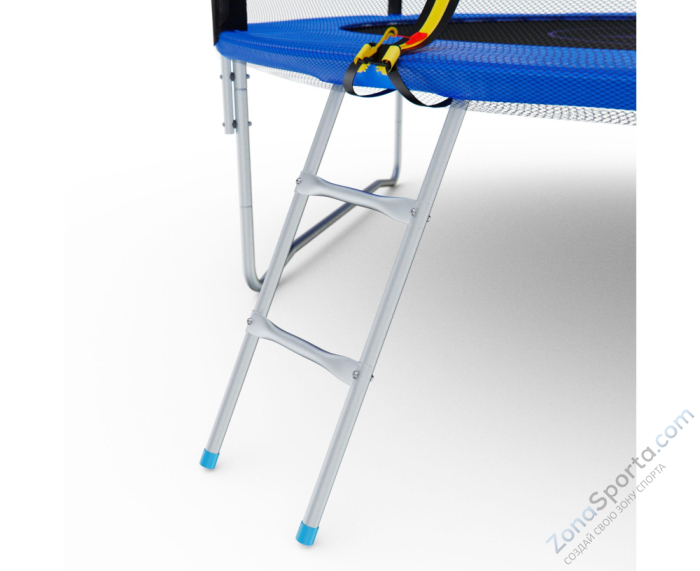 Батут с сеткой DFC Pelpo 10ft с лестницей, Blue Батут с сеткой DFC Pelpo 10ft с лестницей, Blue