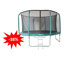 Батут Sport Elite 10FT 3,05м с защитной сеткой (внутрь) с лестницей Exclusive