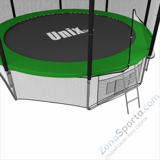 Батут Unix line 14 ft outside (Green) Батут Unix line 14 ft outside (Green)