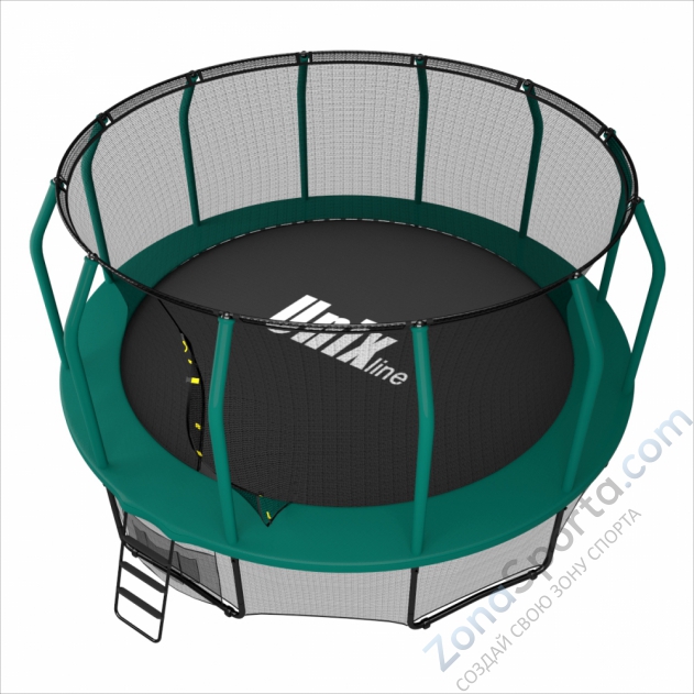 Батут Unix line 14 ft Supreme (Green) Батут Unix line 14 ft Supreme (Green)
