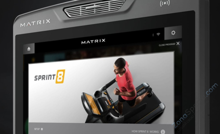 Беговая дорожка Matrix Performance Plus с консолью Touch XL Base Беговая дорожка Matrix Performance Plus с консолью Touch XL Base