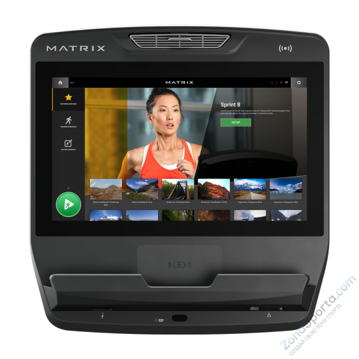 Беговая дорожка Matrix Performance Plus с консолью Touch XL Base Беговая дорожка Matrix Performance Plus с консолью Touch XL Base