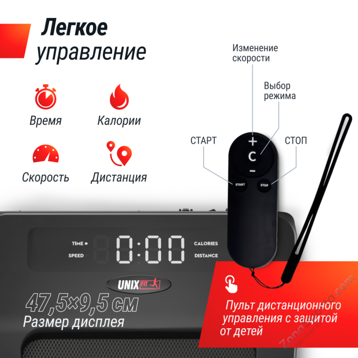 Беговая дорожка Unix Fit R-400S Беговая дорожка Unix Fit R-400S