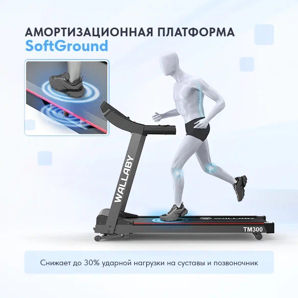 Беговая дорожка Wallaby TM300 Беговая дорожка Wallaby TM300