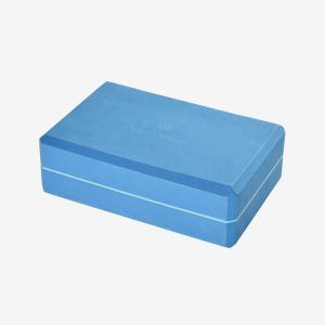 Блок для йоги Hugger Mugger 3 in. Foam Yoga Block голубой