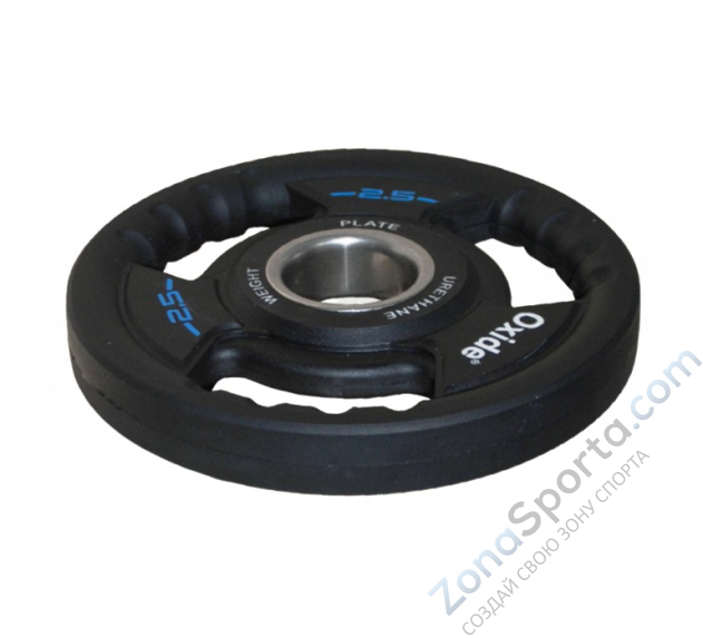 Черный олимпийский полиуретановый диск Oxide OWP02 2.5 кг Черный олимпийский полиуретановый диск Oxide OWP02 2.5 кг