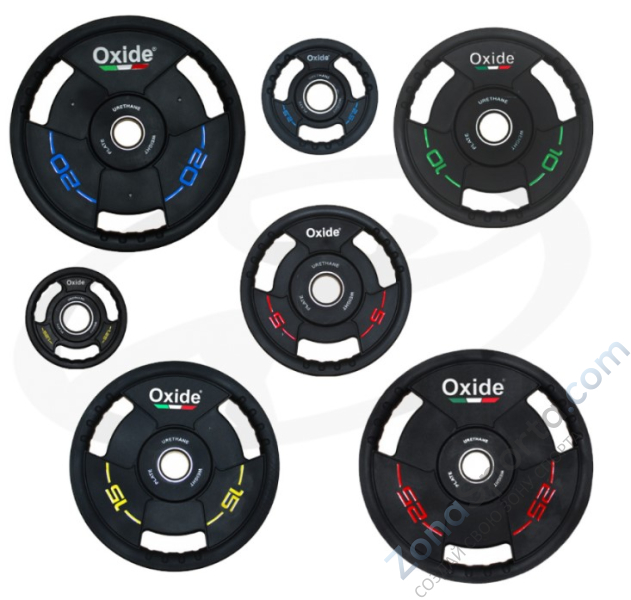 Черный олимпийский полиуретановый диск Oxide OWP02 2.5 кг Черный олимпийский полиуретановый диск Oxide OWP02 2.5 кг