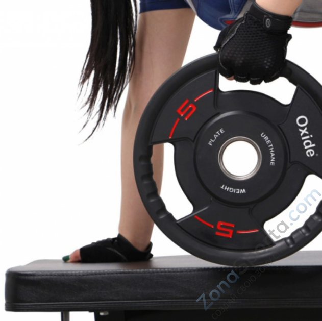 Черный олимпийский полиуретановый диск Oxide OWP02 2.5 кг Черный олимпийский полиуретановый диск Oxide OWP02 2.5 кг