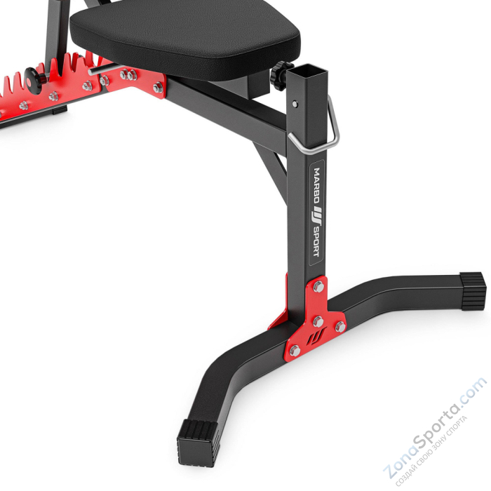 Cкамья регулируемая с возможностью установки доп опций Marbo Sport MH-L115 2.0 Cкамья регулируемая с возможностью установки доп опций Marbo Sport MH-L115 2.0