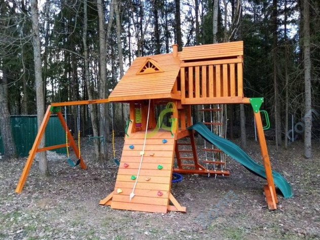 Деревянная детская площадка для дачи Igragrad Крепость Фани Deluxe Деревянная детская площадка для дачи Igragrad Крепость Фани Deluxe