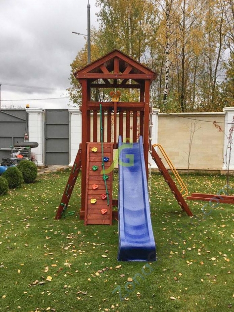 Деревянная детская площадка для дачи Igragrad Панда Фани Tower Деревянная детская площадка для дачи Igragrad Панда Фани Tower