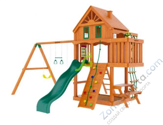 Деревянная детская площадка для дачи Igragrad Шато (Домик) Деревянная детская площадка для дачи Igragrad Шато (Домик)