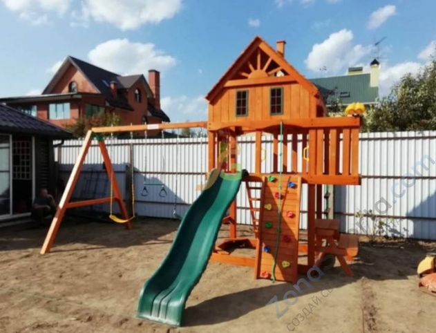 Деревянная детская площадка для дачи Igragrad Шато (Домик) Деревянная детская площадка для дачи Igragrad Шато (Домик)