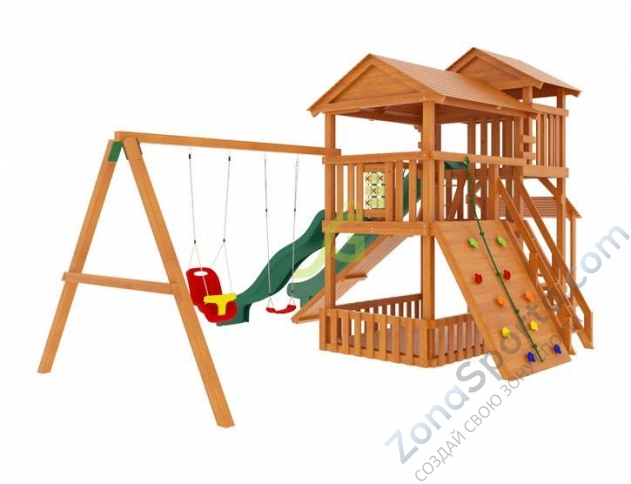 Детская деревянная площадка IgraGrad Домик 3 Детская деревянная площадка IgraGrad Домик 3