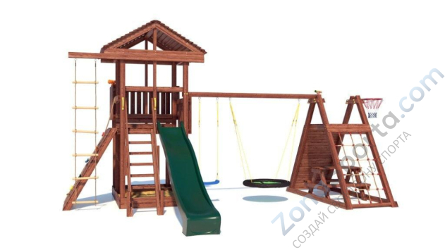 Детская площадка CustWood Family F10  Детская площадка CustWood Family F10